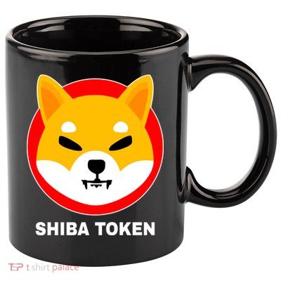 Shiba Token Shib Inu Dogecoin Killer Logo Crypto 11oz C Handle Ceramic Mug