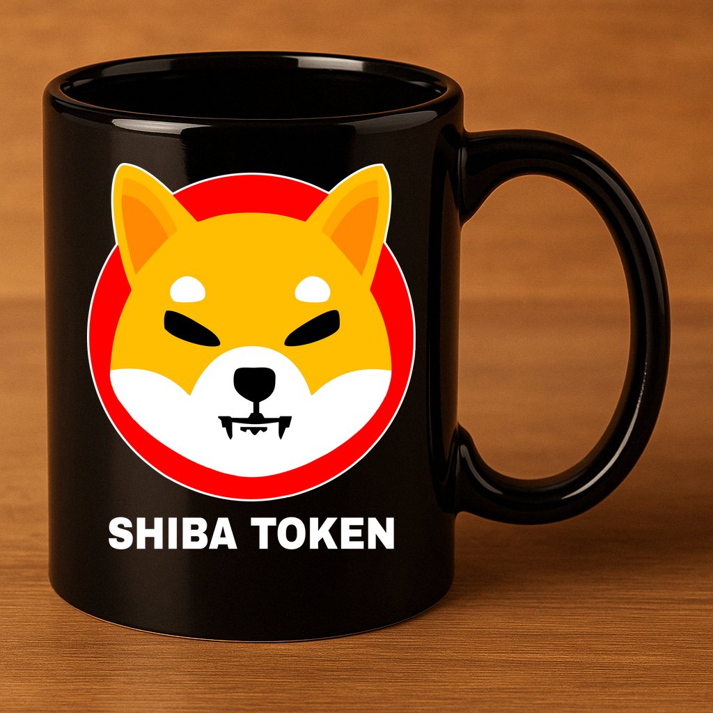 Shiba Token Shib Inu Dogecoin Killer Logo Crypto 11oz C Handle Ceramic Mug