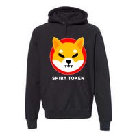 Shiba Token Shib Inu Dogecoin Killer Logo Crypto Premium Hoodie