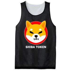 Shiba Token Shib Inu Dogecoin Killer Logo Crypto Mesh Reversible Basketball Jersey Tank