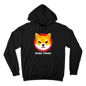 Shiba Token Shib Inu Dogecoin Killer Logo Crypto Tall Hoodie