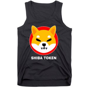 Shiba Token Shib Inu Dogecoin Killer Logo Crypto Tank Top