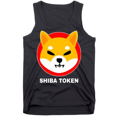 Shiba Token Shib Inu Dogecoin Killer Logo Crypto Tank Top
