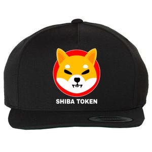 Shiba Token Shib Inu Dogecoin Killer Logo Crypto Wool Snapback Cap