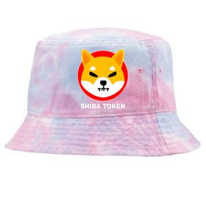 Shiba Token Shib Inu Dogecoin Killer Logo Crypto Tie-Dyed Bucket Hat