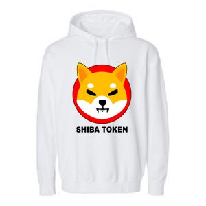 Shiba Token Shib Inu Dogecoin Killer Logo Crypto Garment-Dyed Fleece Hoodie