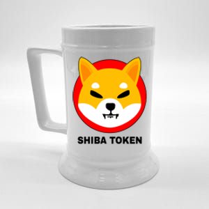 Shiba Token Shib Inu Dogecoin Killer Logo Crypto Beer Stein