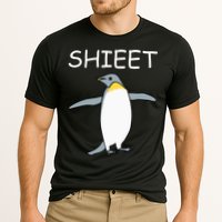 Shieet Funny Penguin Performance Shirt