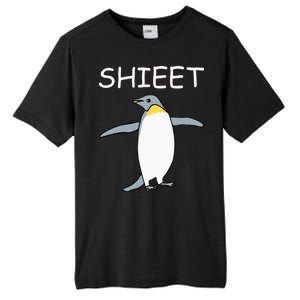 Shieet Funny Penguin Tall Fusion ChromaSoft Performance T-Shirt