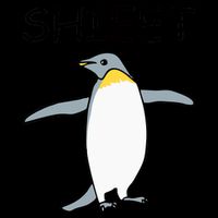 Shieet Funny Penguin Mug
