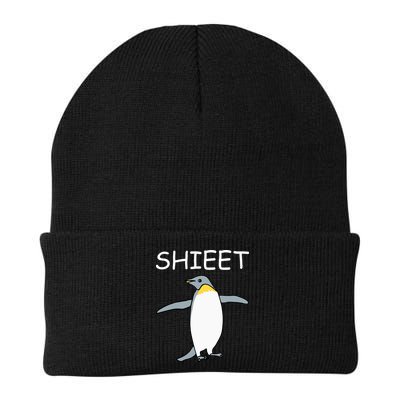 Shieet Funny Penguin Beanie