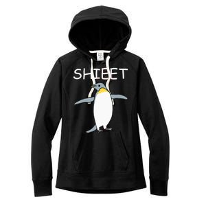 Shieet Funny Penguin Women's Fleece Hoodie