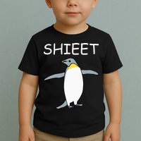 Shieet Funny Penguin Toddler T-Shirt