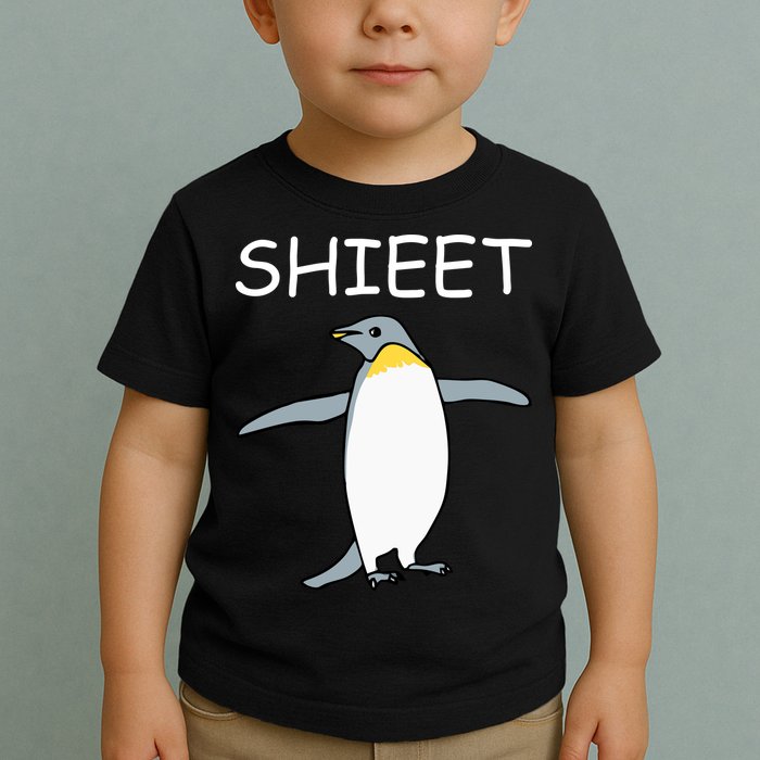 Shieet Funny Penguin Toddler T-Shirt