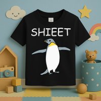 Shieet Funny Penguin Toddler T-Shirt
