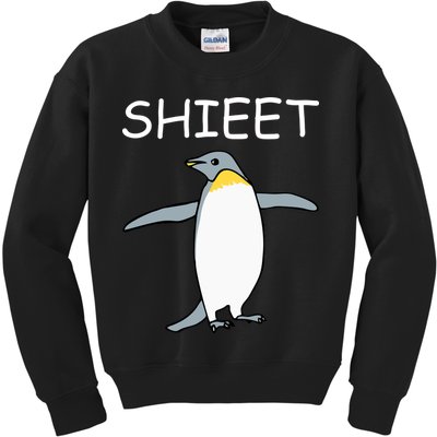 Shieet Funny Penguin Kids Sweatshirt