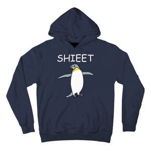 Shieet Funny Penguin Tall Hoodie