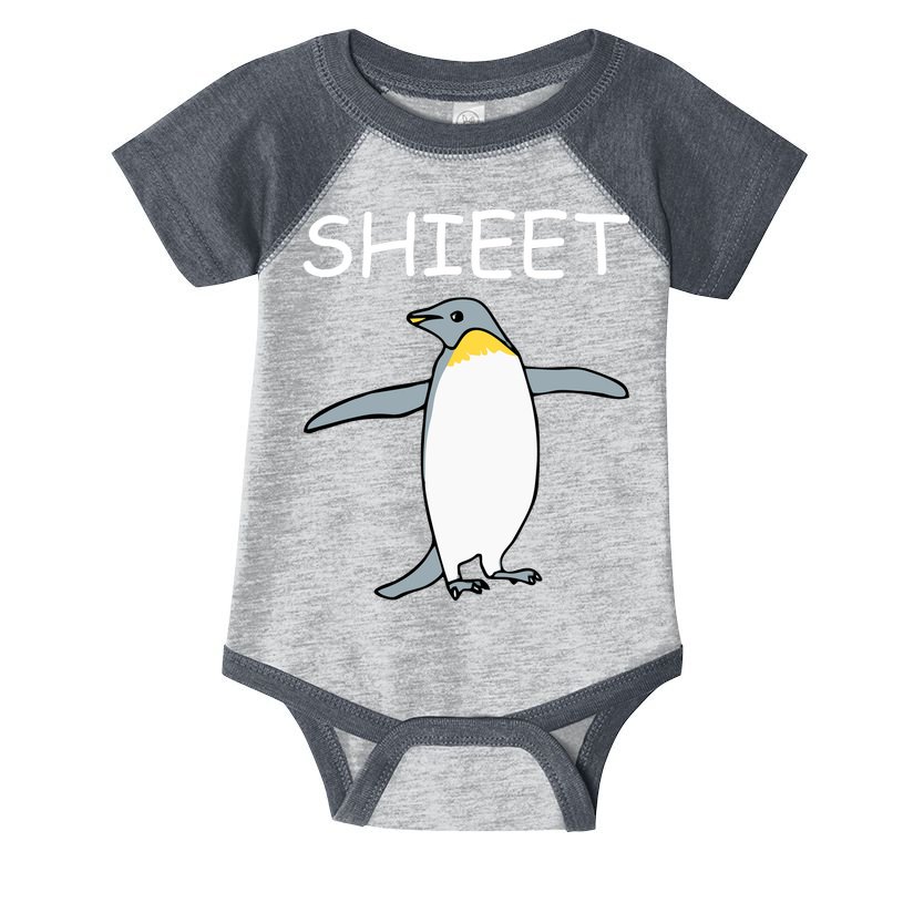Shieet Funny Penguin Infant Baby Jersey Bodysuit