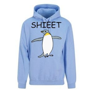 Shieet Funny Penguin Unisex Surf Hoodie