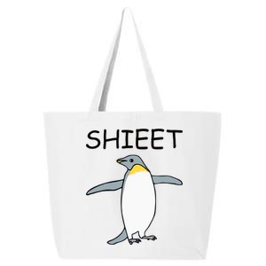 Shieet Funny Penguin 25L Jumbo Tote