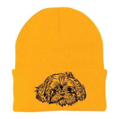 Shih Tzu Dog Knit Cap Winter Beanie