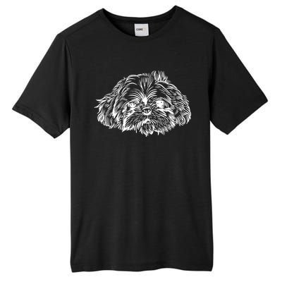 Shih Tzu Dog Tall Fusion ChromaSoft Performance T-Shirt