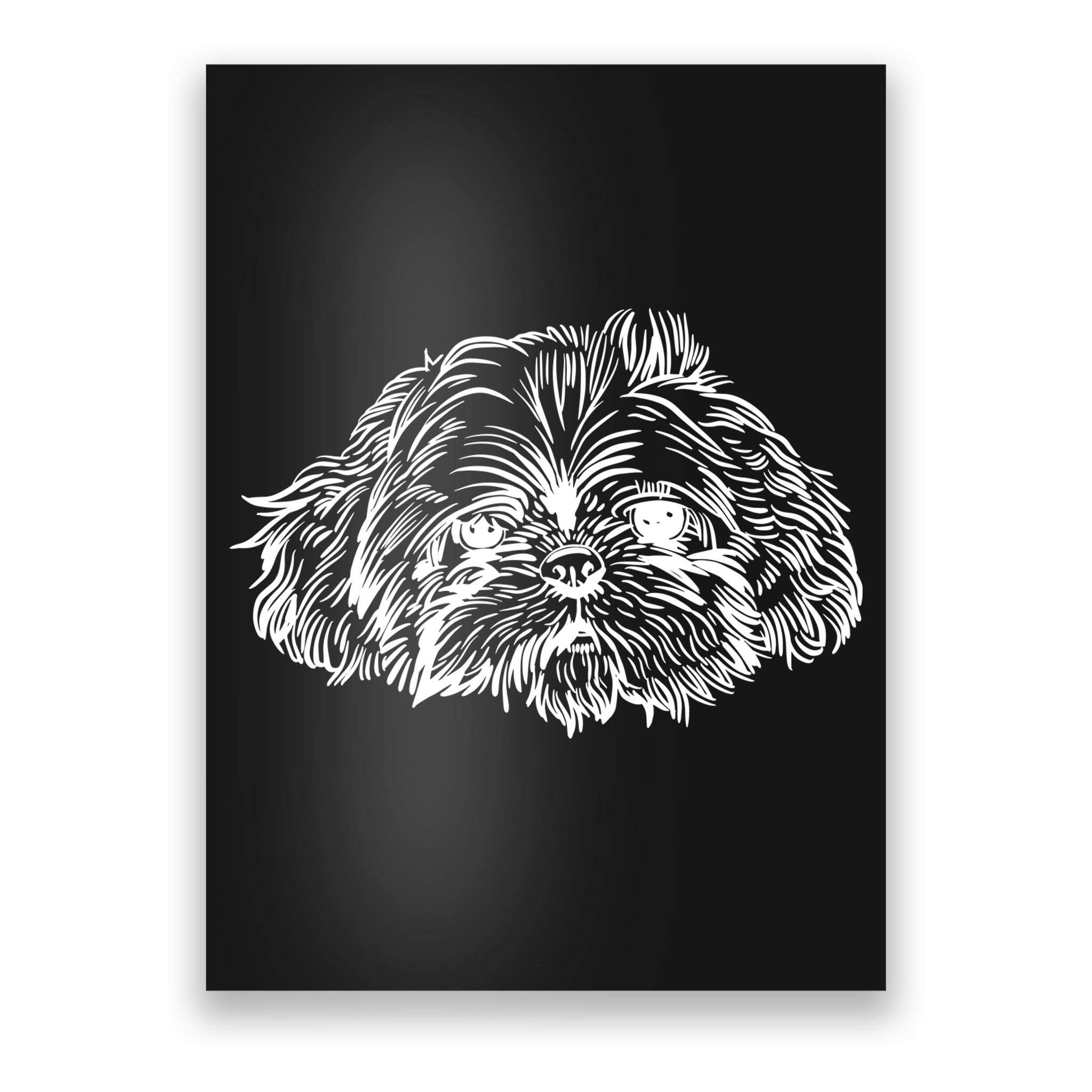 Shih Tzu Dog Poster