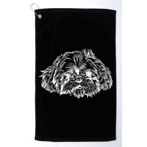 Shih Tzu Dog Platinum Collection Golf Towel