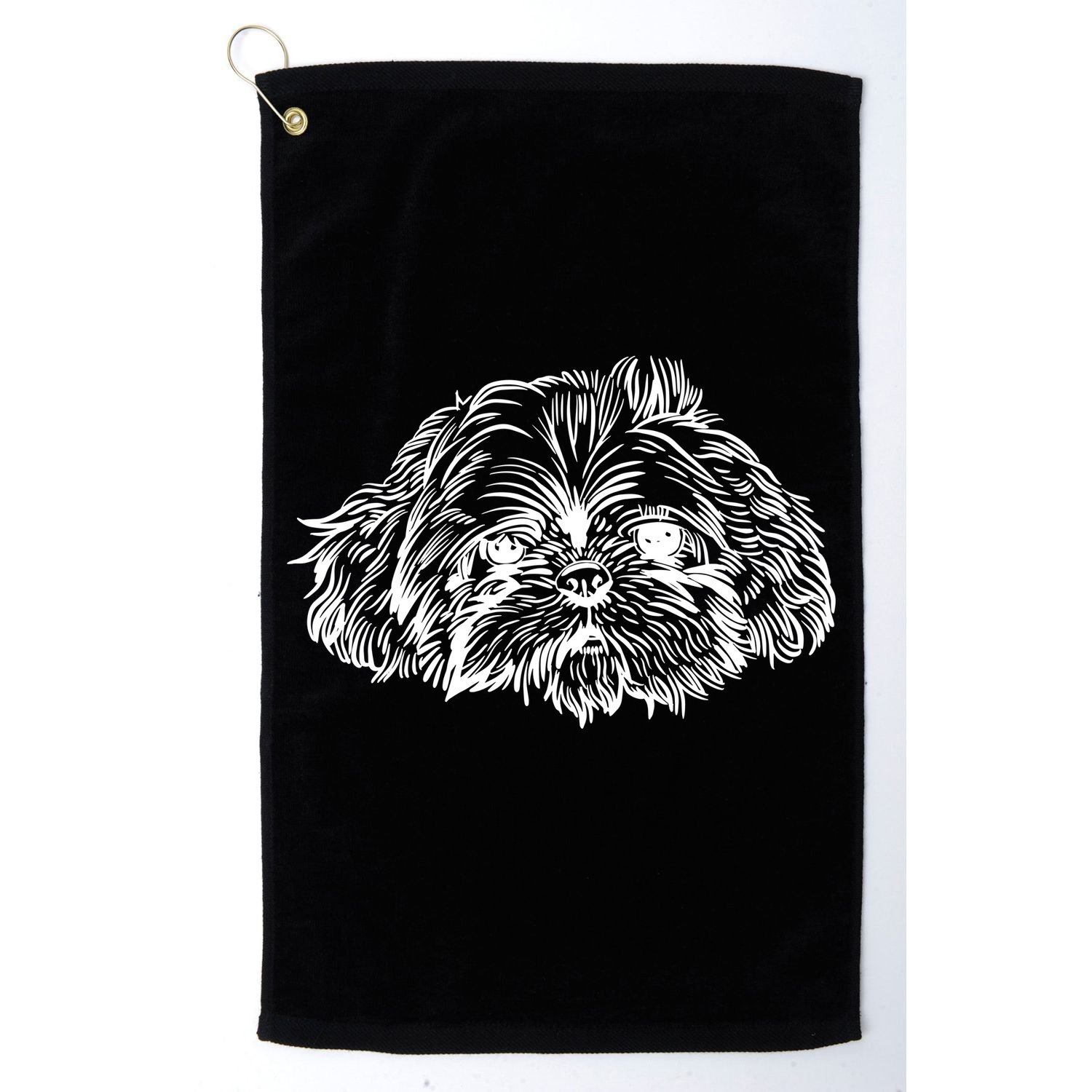 Shih Tzu Dog Golf Towel