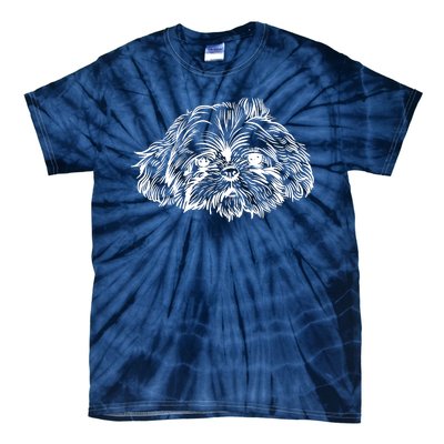 Shih Tzu Dog Tie-Dye T-Shirt