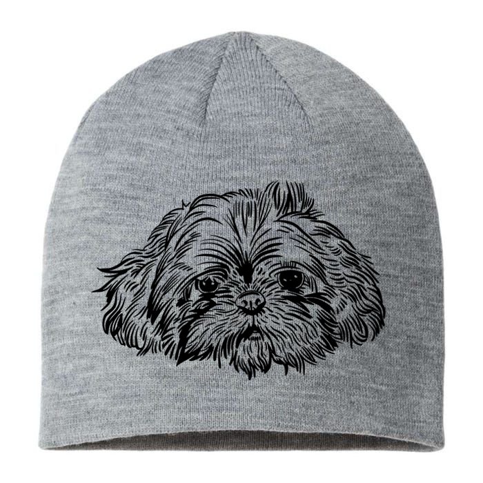 Shih Tzu Dog Sustainable Beanie