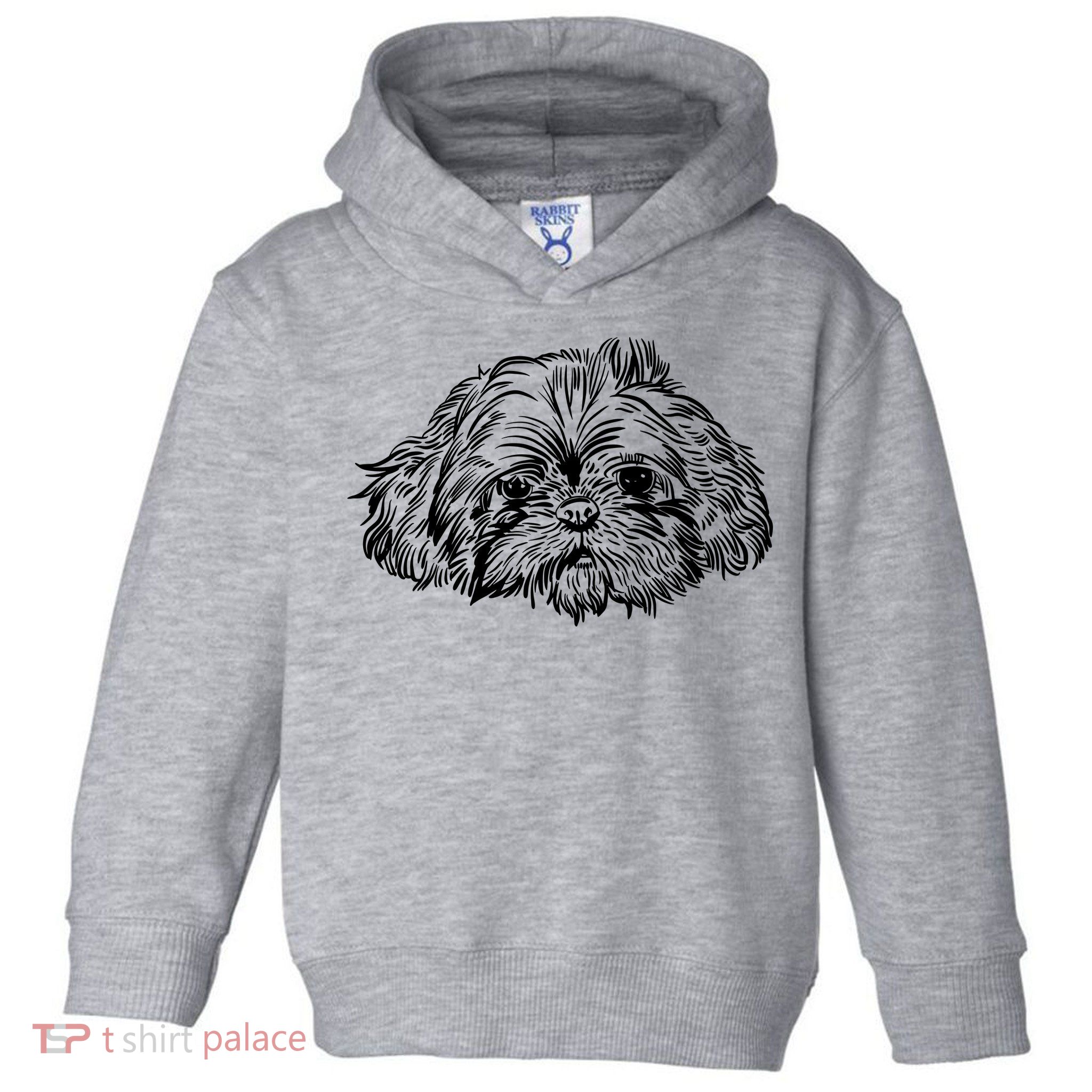 Shih Tzu Dog Toddler Hoodie
