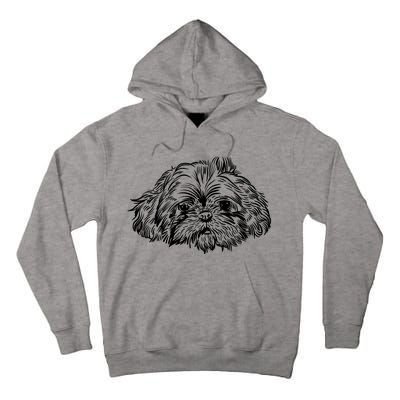 Shih Tzu Dog Tall Hoodie