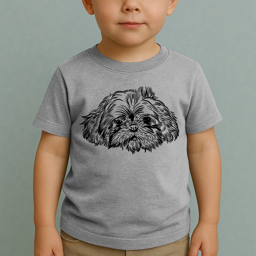 Shih Tzu Dog Toddler T-Shirt