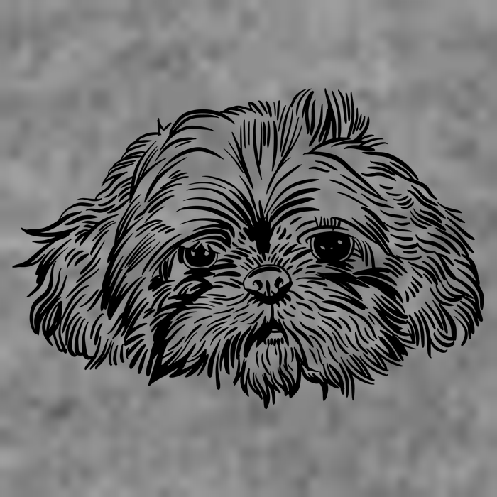 Shih Tzu Dog Toddler T-Shirt