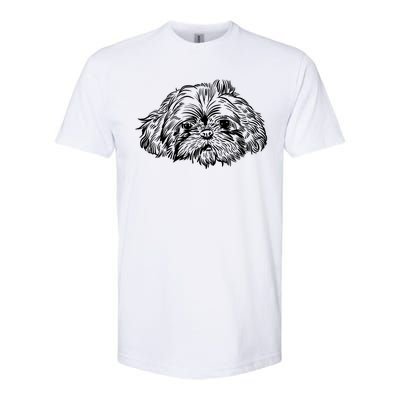 Shih Tzu Dog Softstyle® CVC T-Shirt