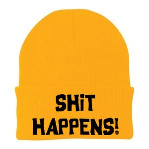 Shit happens Knit Cap Winter Beanie