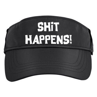 Shit happens Adult Drive Performance Visor