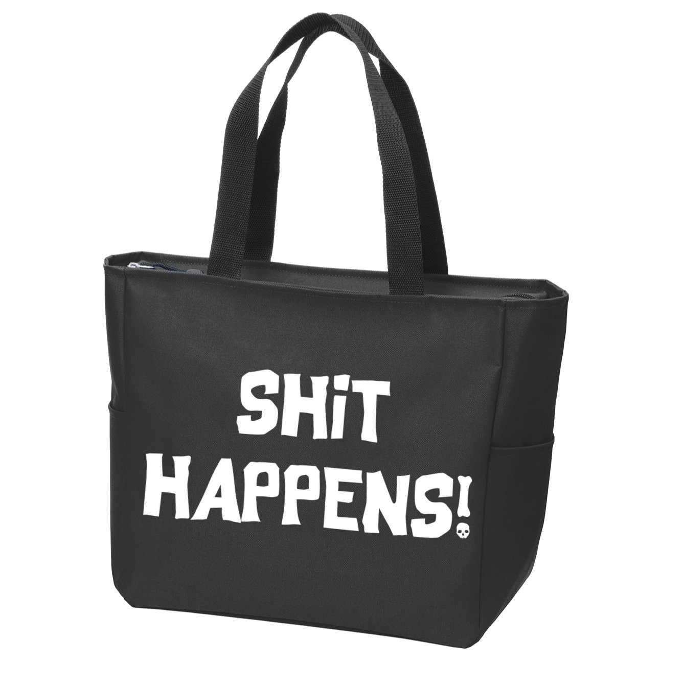 Shit happens Zip Tote Bag