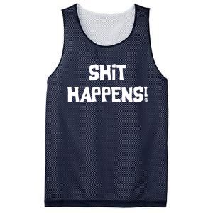 Shit happens Mesh Reversible Basketball Jersey Tank