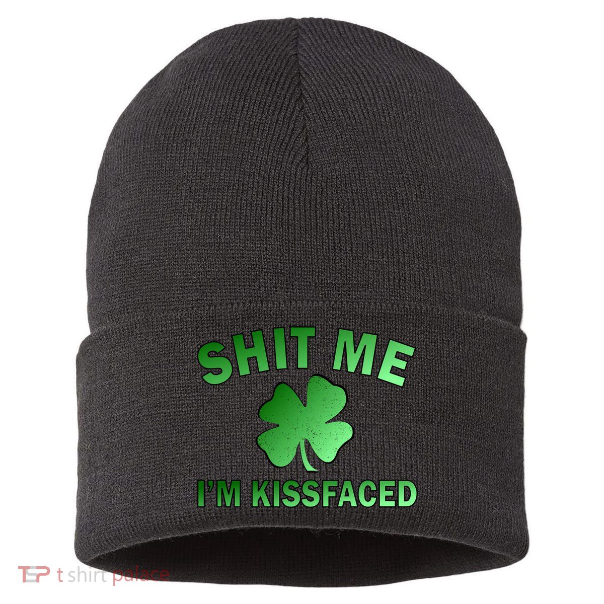 Shit Me I'm Kissfaced Sustainable Knit Beanie