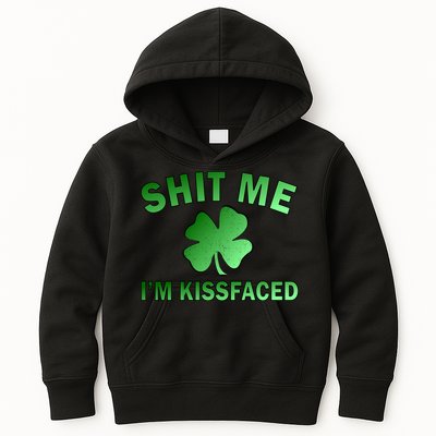 Shit Me I'm Kissfaced Kids Hoodie