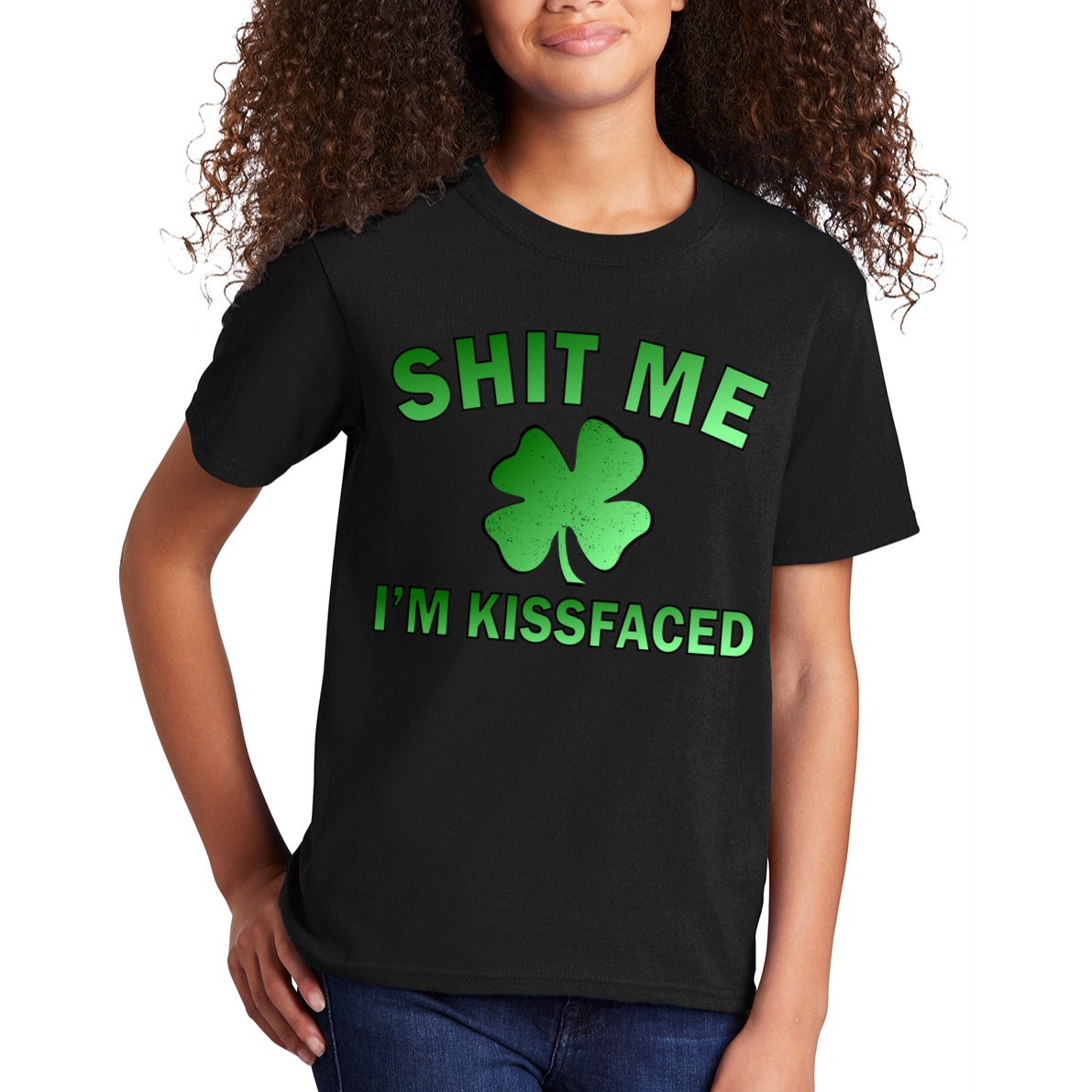 Shit Me I'm Kissfaced Kids T-Shirt
