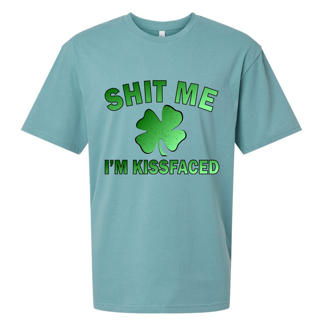 Shit Me I'm Kissfaced Sueded Cloud Jersey T-Shirt