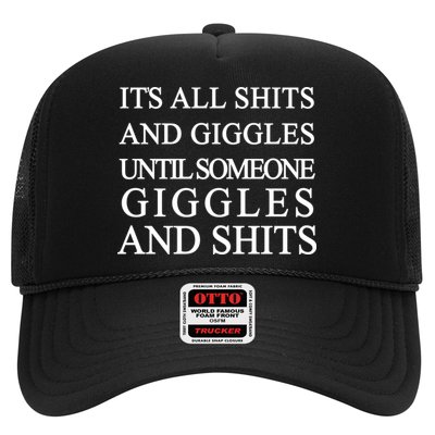 Shits And Giggles Funny Meme Trucker Hat