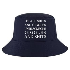 Shits And Giggles Funny Meme Cool Comfort Performance Bucket Hat