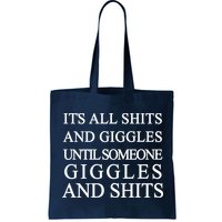 Shits And Giggles Funny Meme Bag
