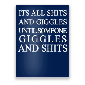 Shits And Giggles Funny Meme Poster