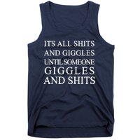 Shits And Giggles Funny Meme Tank Top