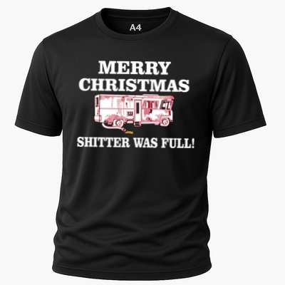 Shitter Was Full Funny Christmas Performance Shirt